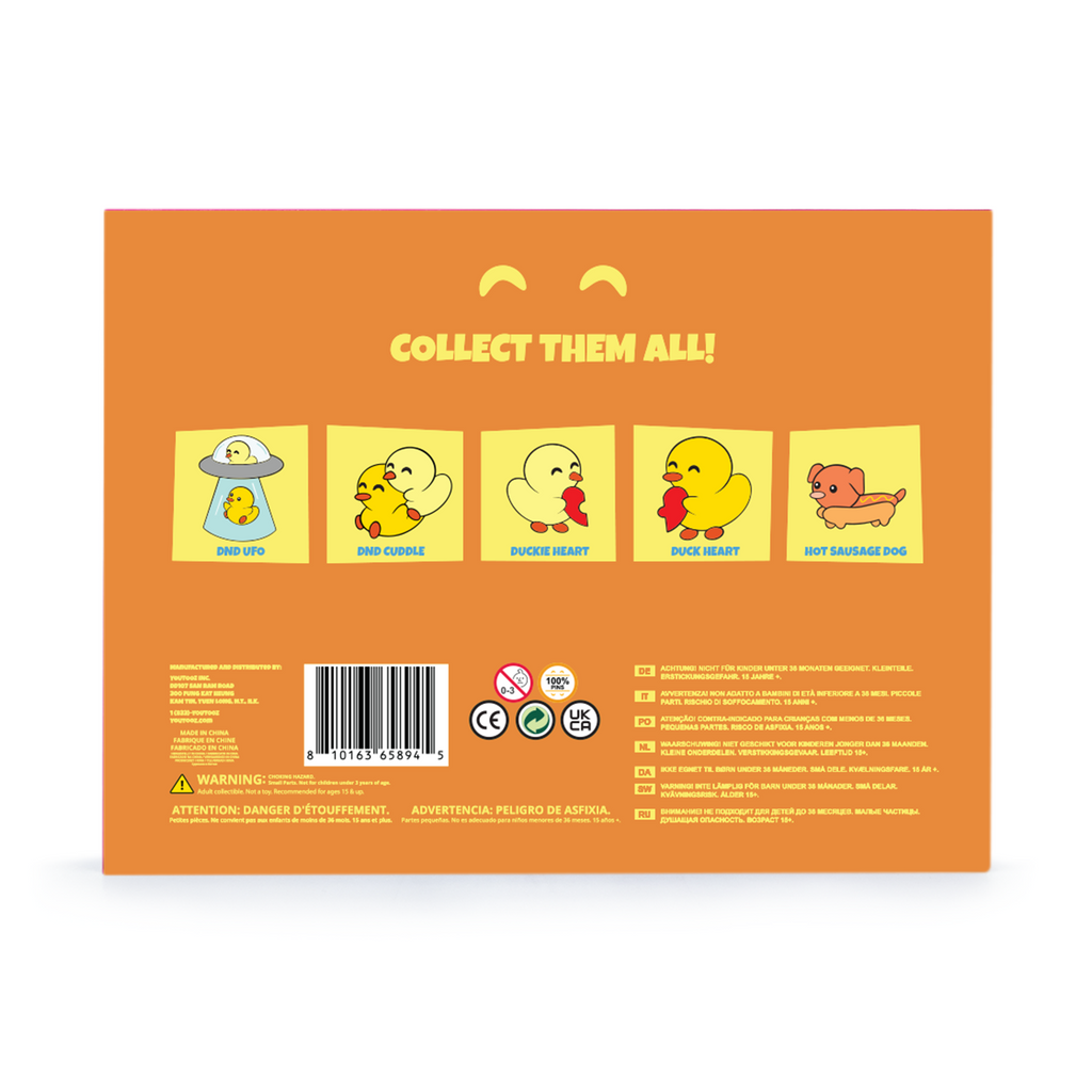 Duckie & Duck Pin Set