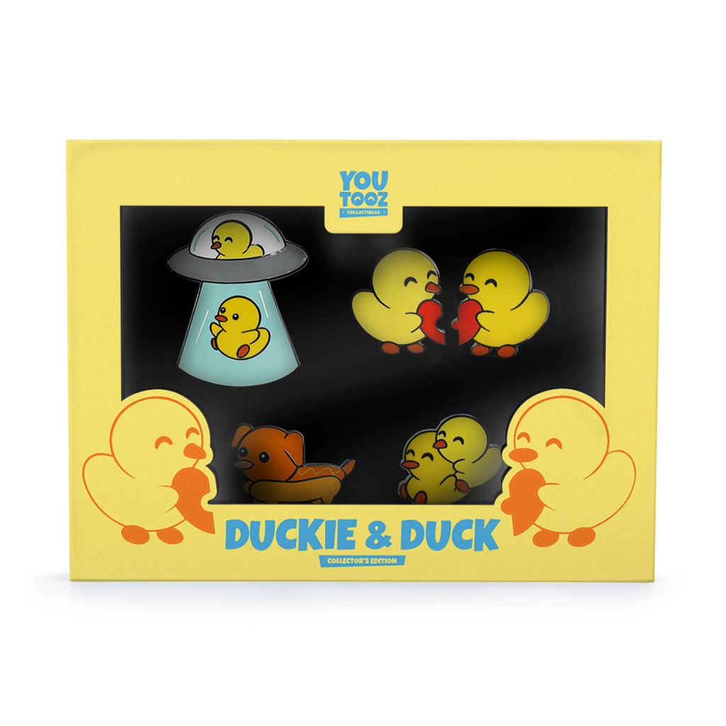Duckie & Duck Pin Set
