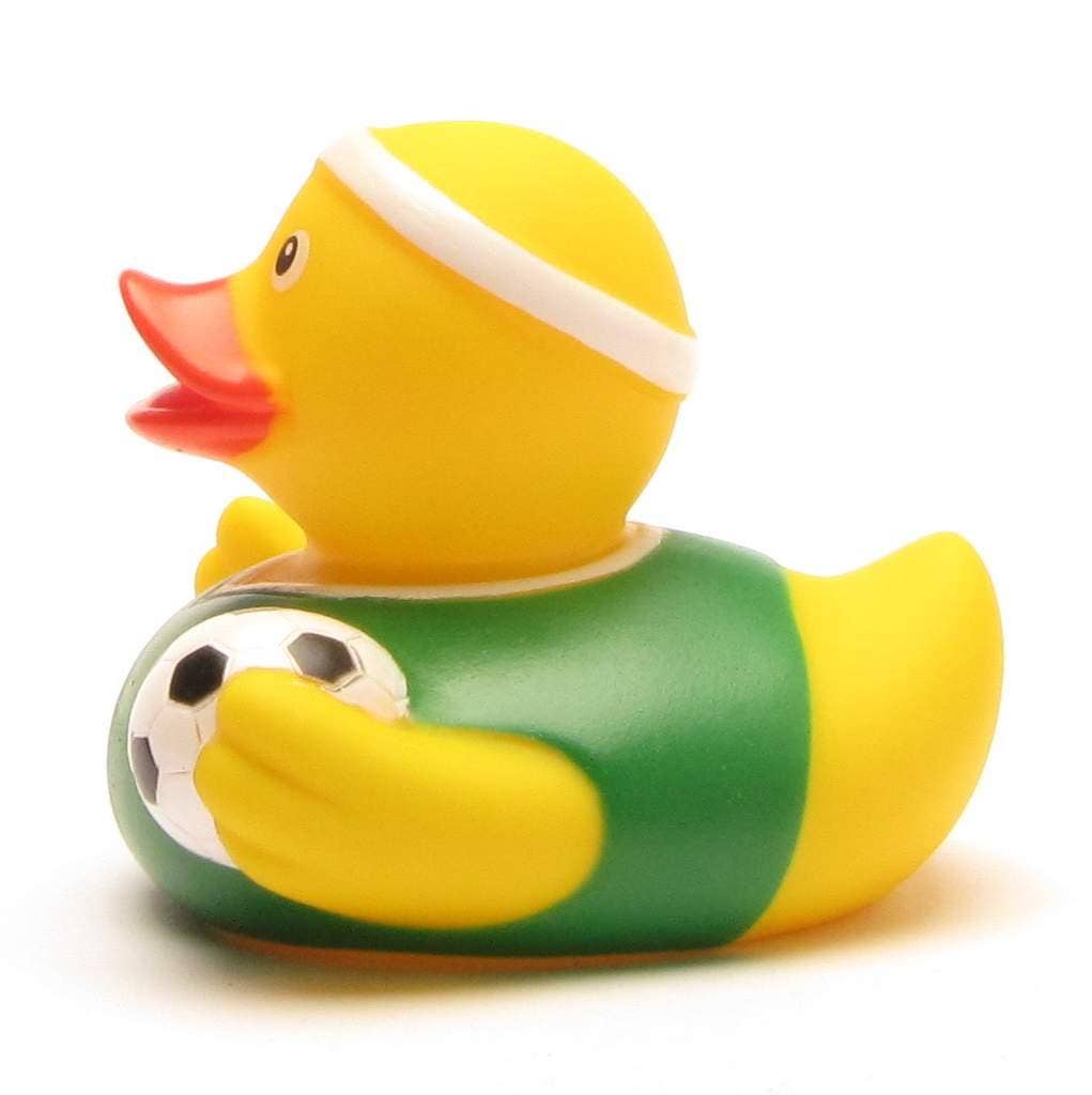 Canard Footballeur maillot vert