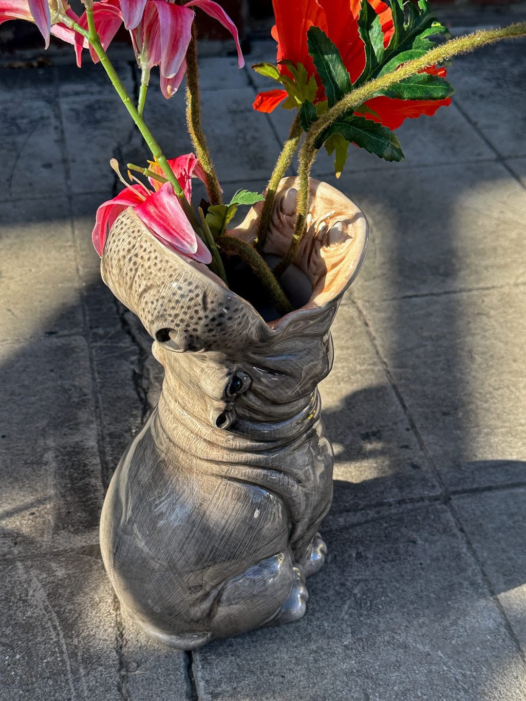 Große Vase Nilpferd Hungry Hippos
