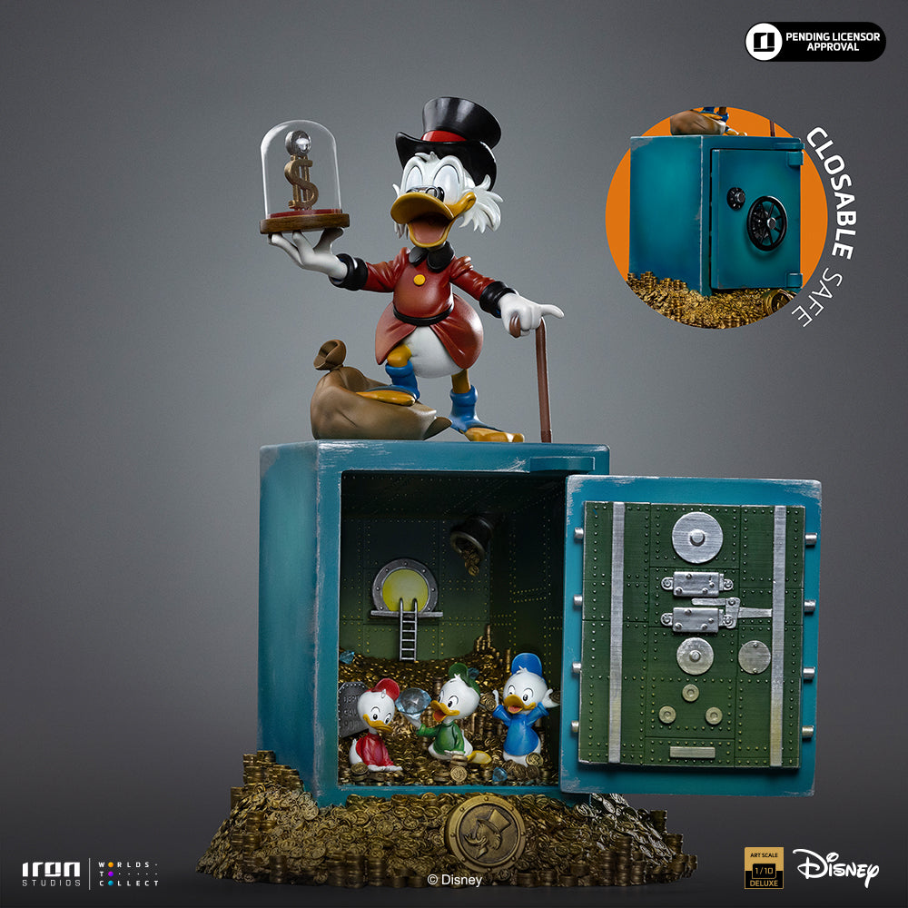 Statue Onkel Dagobert Duck und Neffen - DuckTales - Art Scale 1/10 - Disney Classics