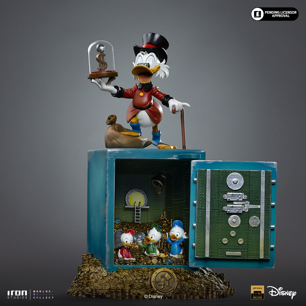 Statue Onkel Dagobert Duck und Neffen - DuckTales - Art Scale 1/10 - Disney Classics