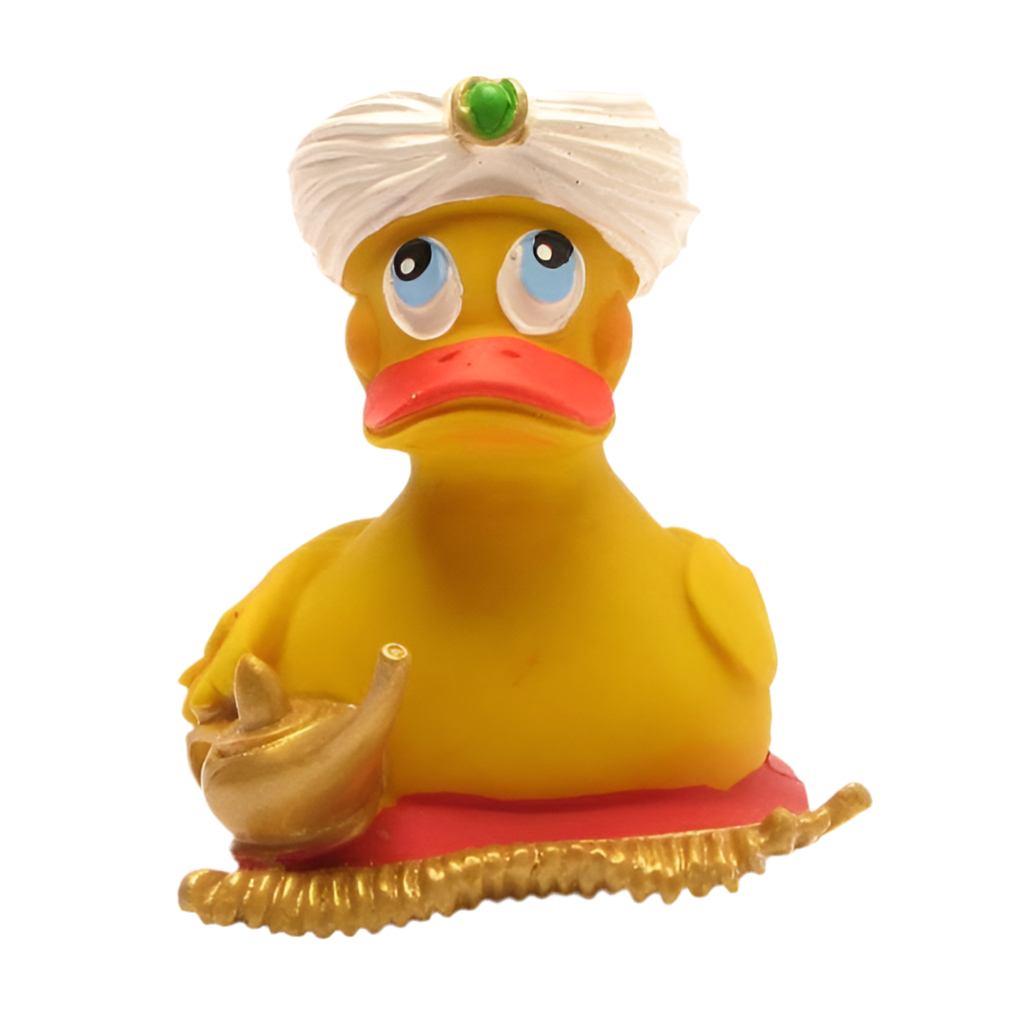 Canard Aladin et la lampe magique