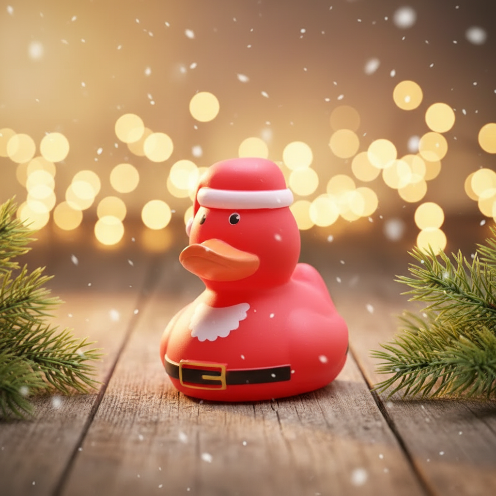 Ente Weihnachtsmann