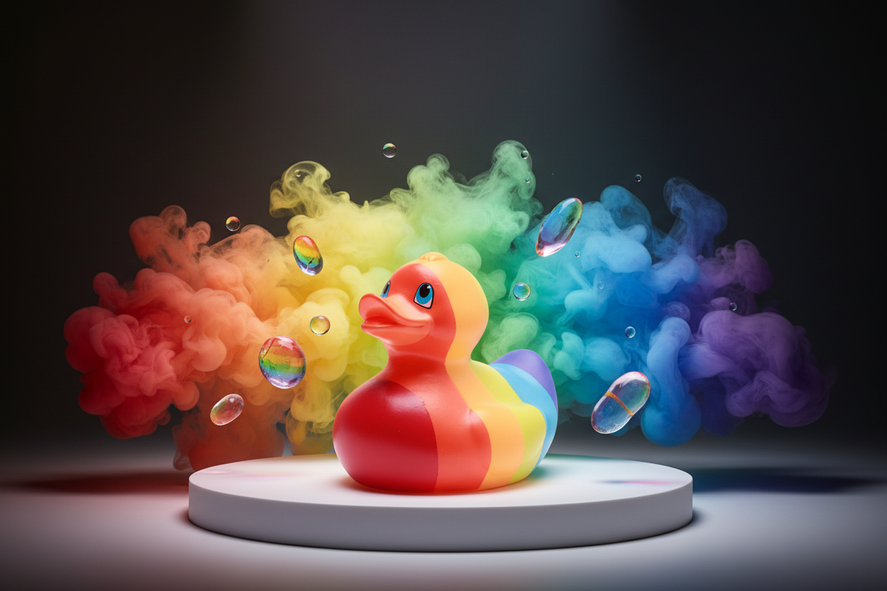 Canard Arc-en-ciel