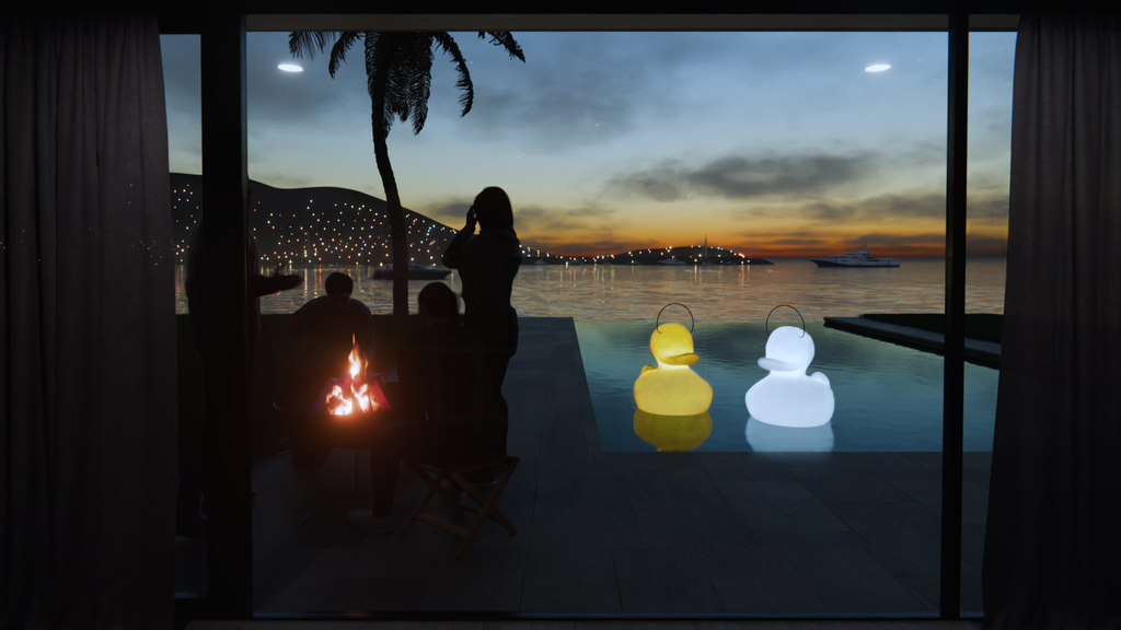 Entenlampe „Die Enten-Enten-Lampe“ (MEGA)