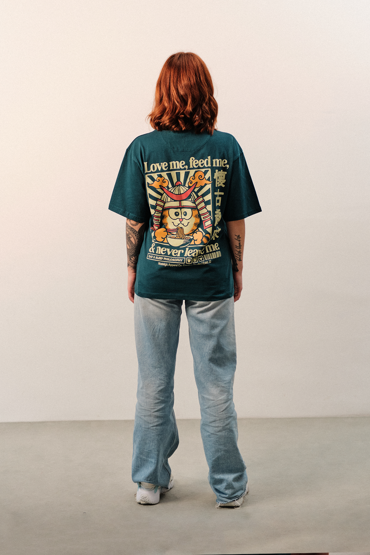 T-shirt Love me, feedme & Never Leave Me
