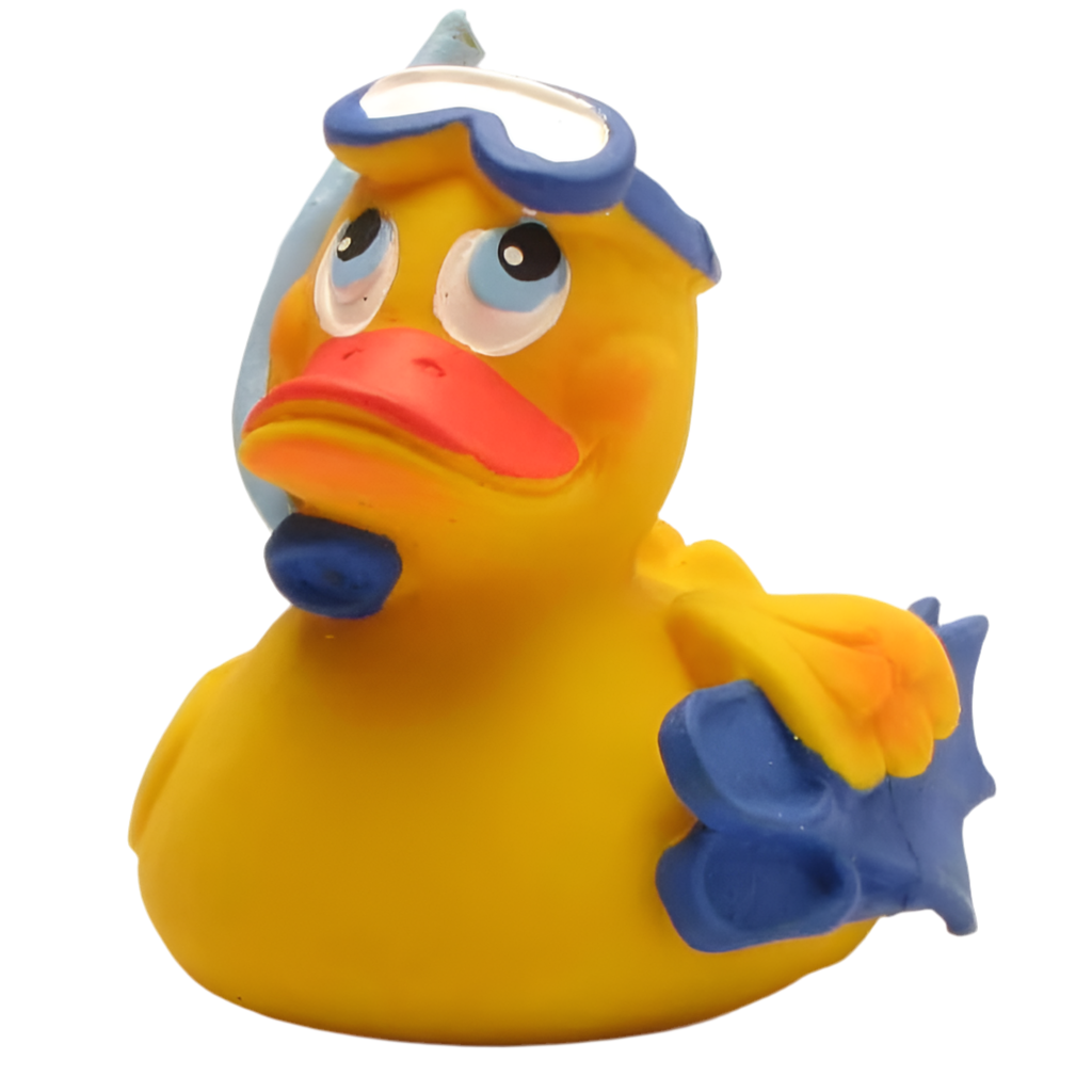 Snorkeling Duck