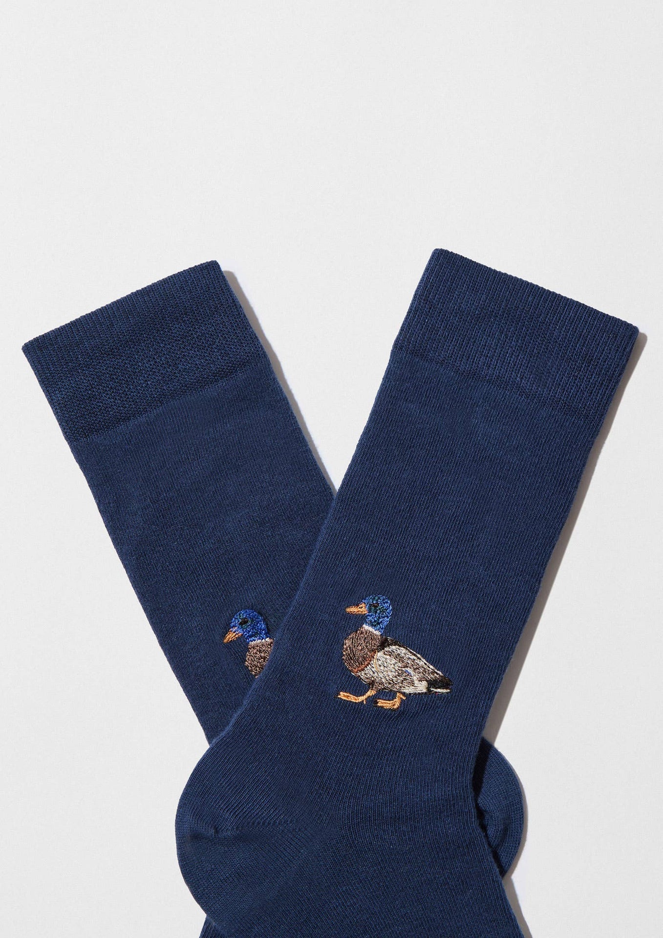 BeDuck Embroidery Socks