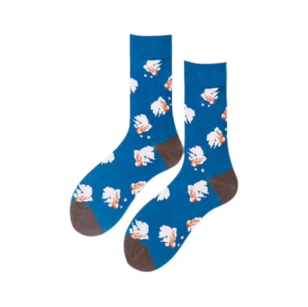 Chaussettes Poissons Combattants