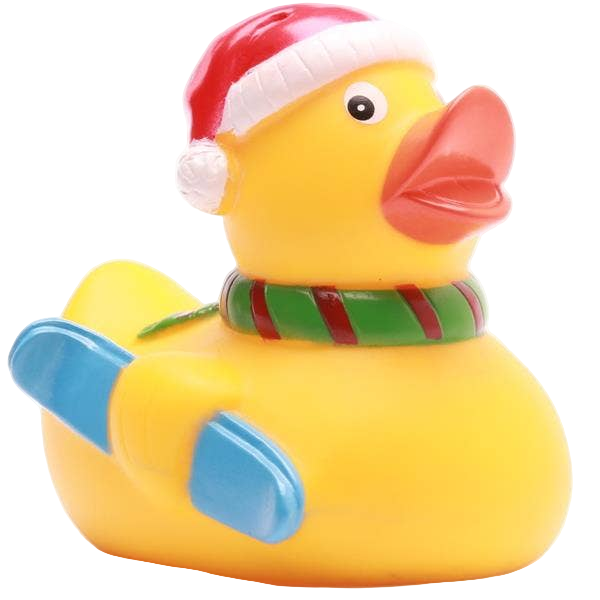 Canard Skieur de Noël