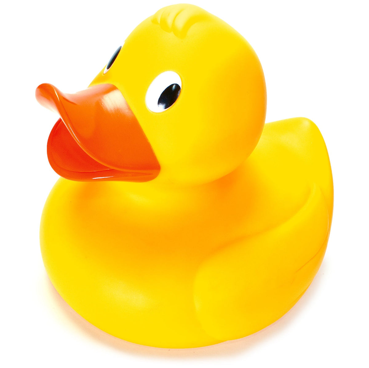 Riesige aufblasbare gelbe Badeente