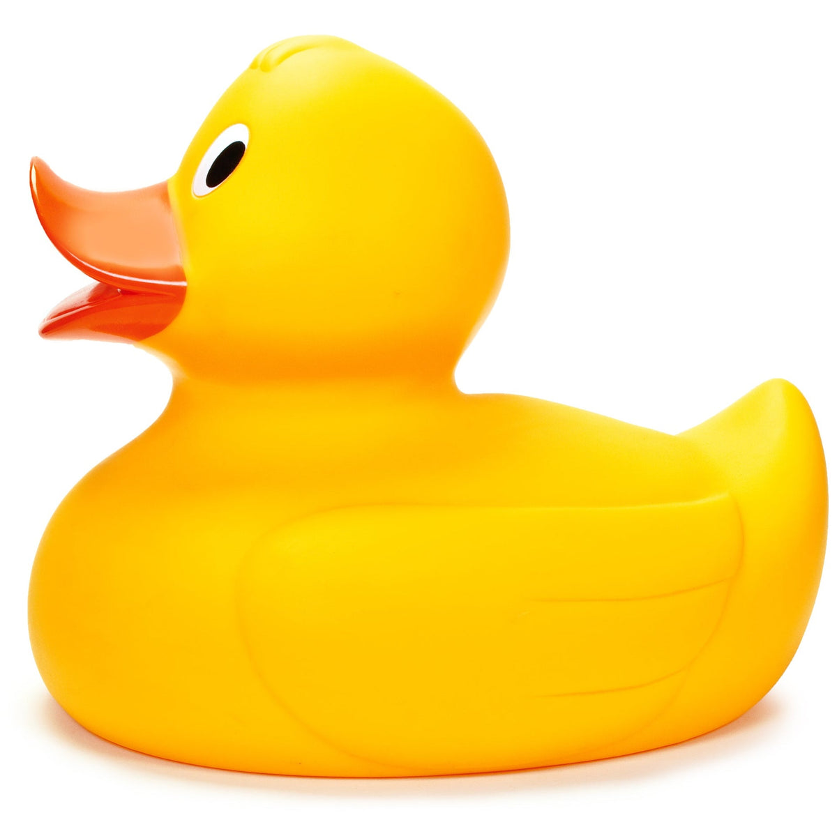Riesige aufblasbare gelbe Badeente