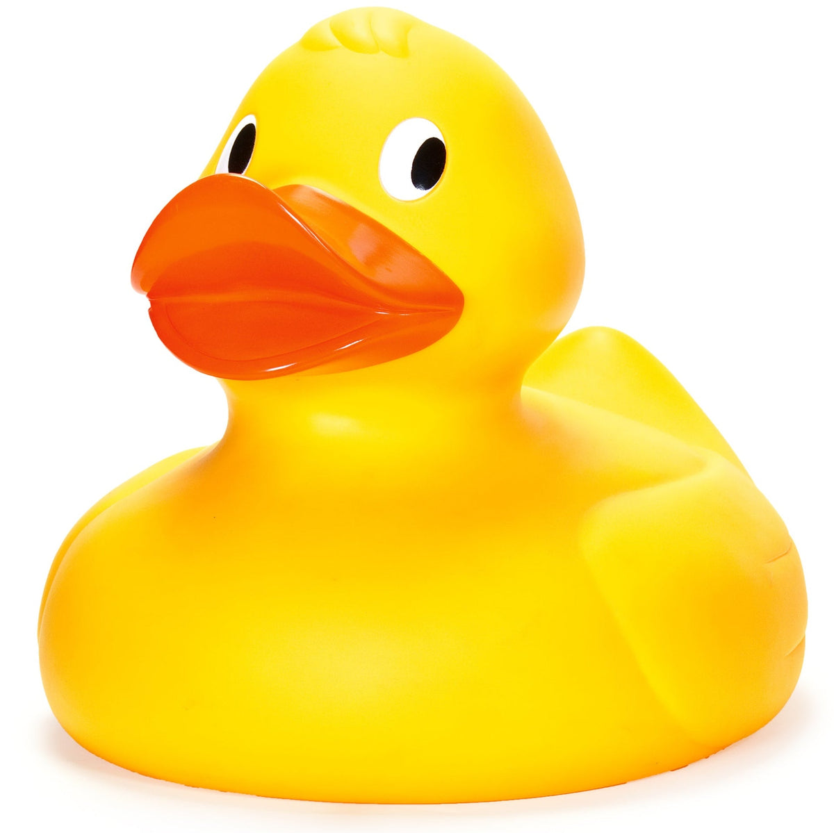 Riesige aufblasbare gelbe Badeente