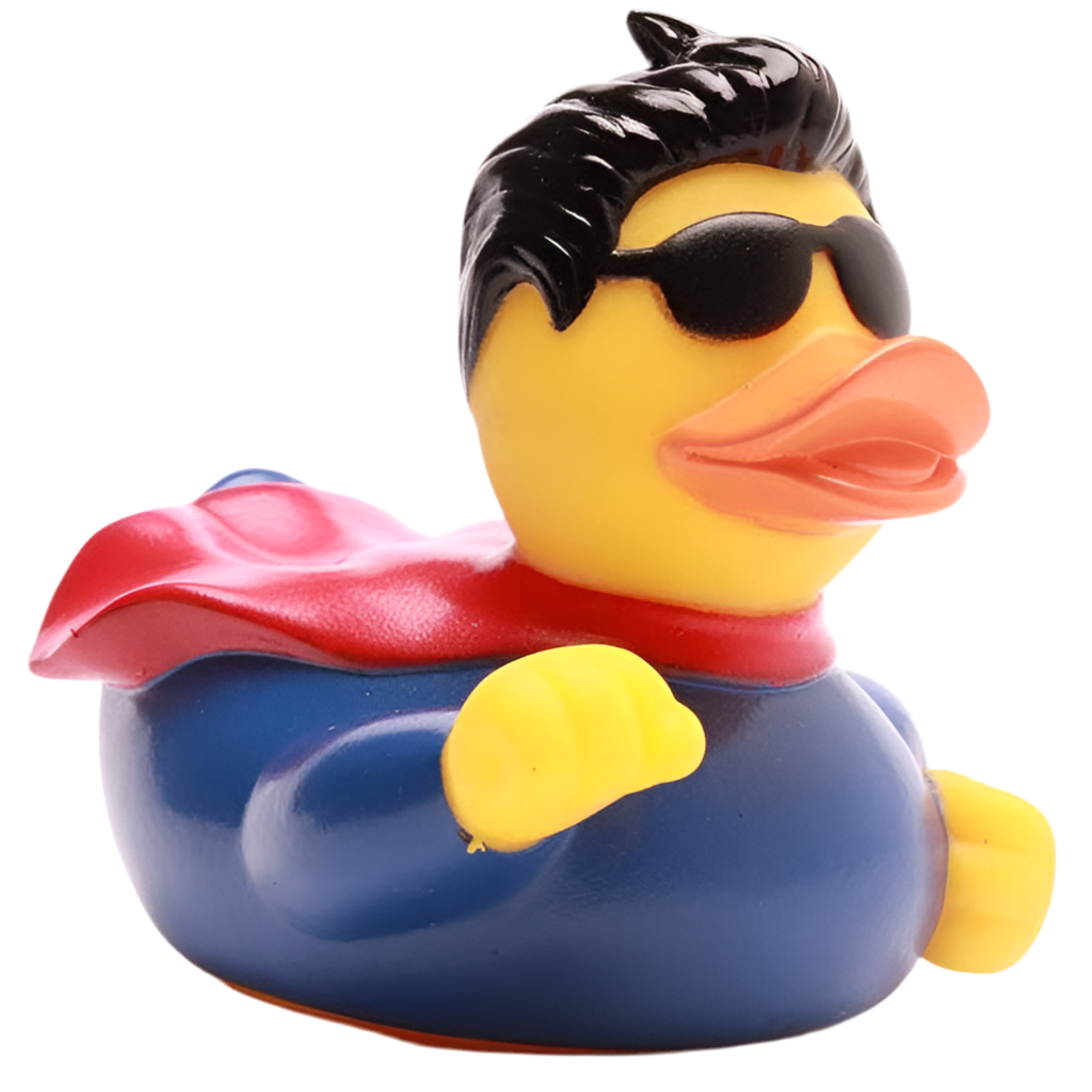 Superhero Duck
