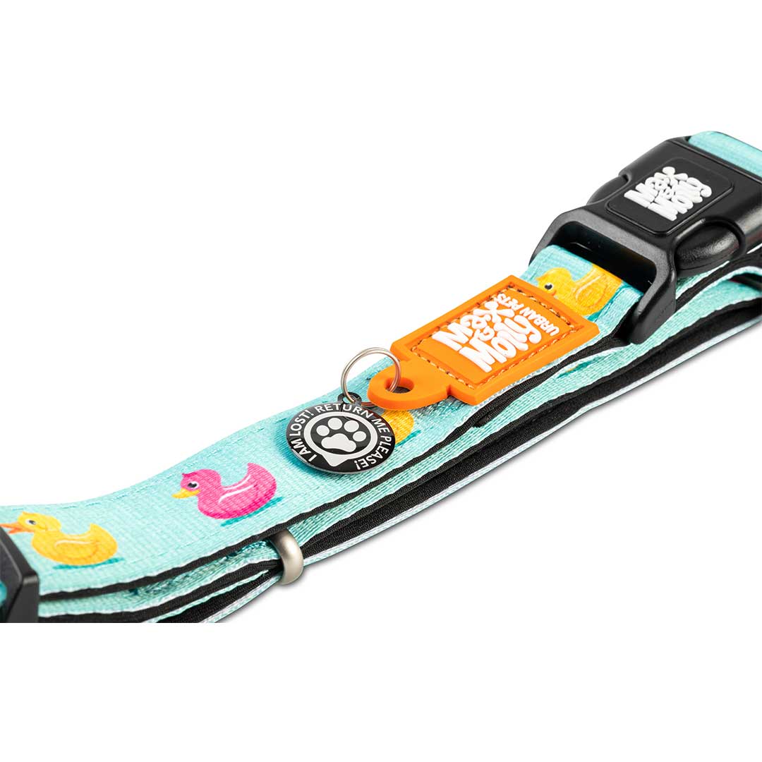 Collier pour chien avec Smart ID - Canards
