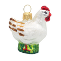 Boule de Noël Poule XS