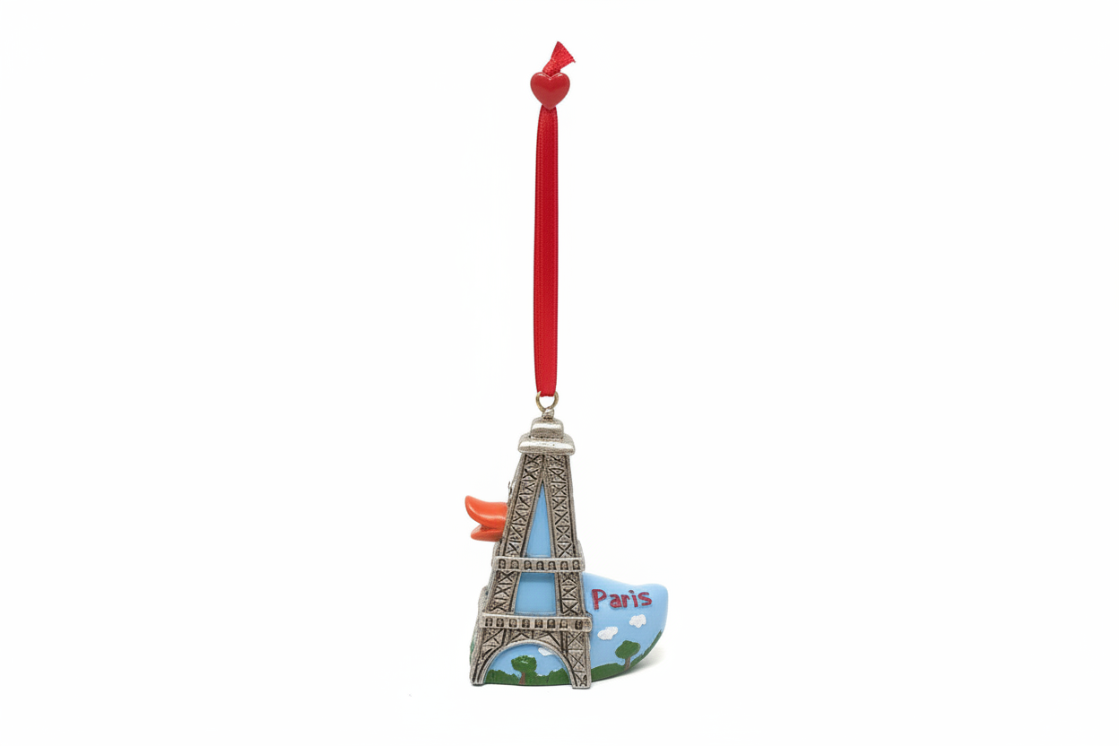 Hanging decoration Duck Eiffel Tower