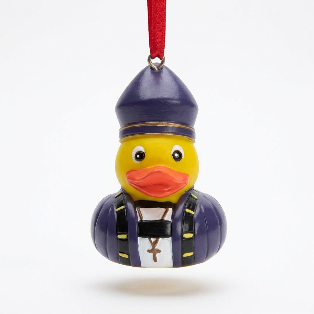 Décoration à Suspendre Canard Évêque Yarto – ornement Duck’oration