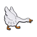 „Yeet“ Weiße Entennadel