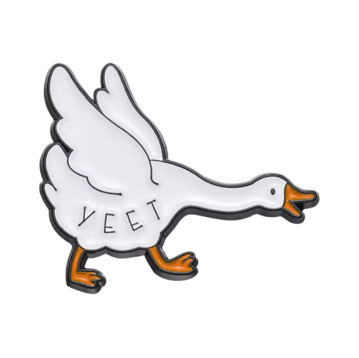 „Yeet“ Weiße Entennadel