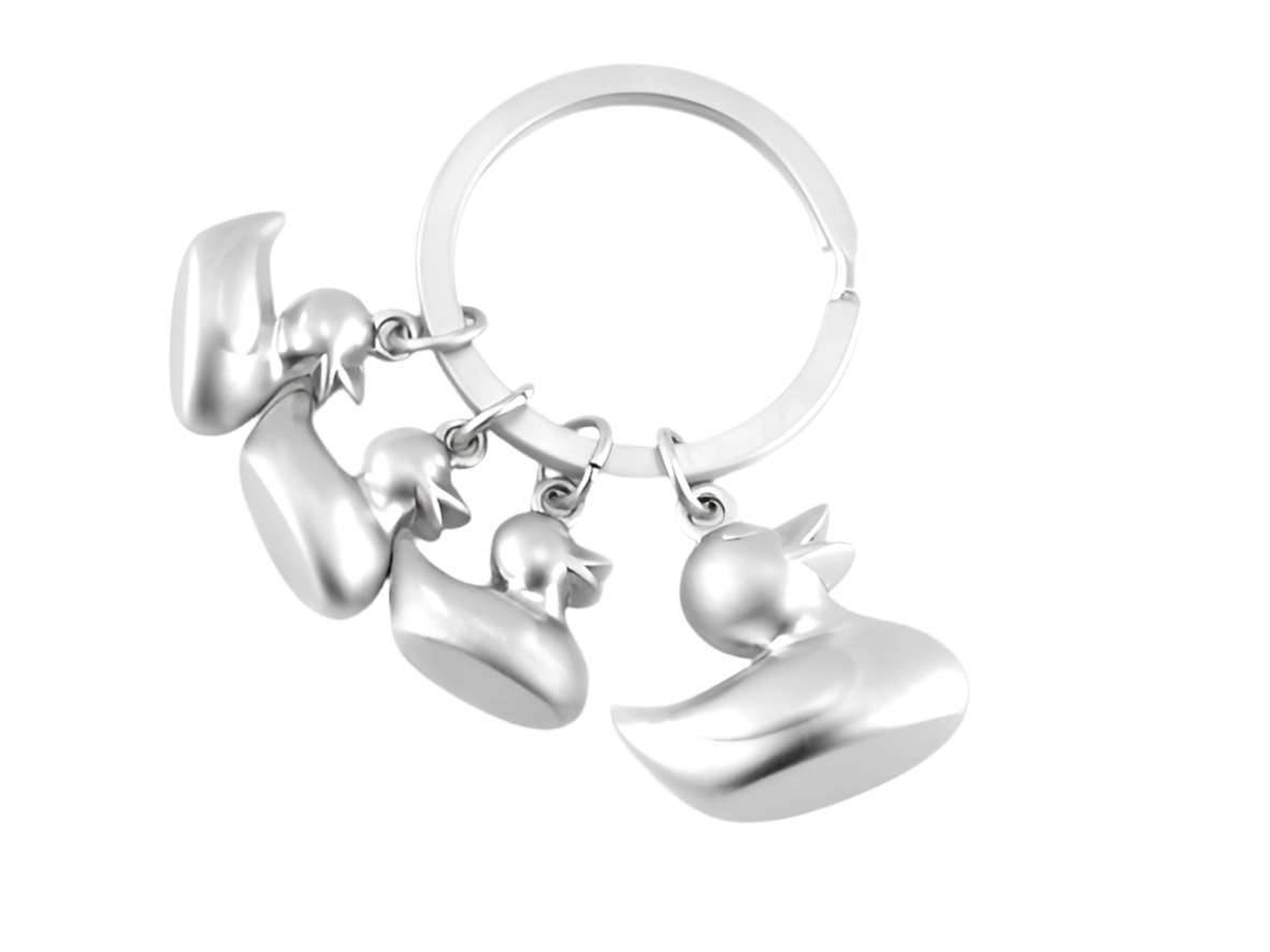 Duck Family Keychain