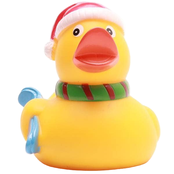 Canard Skieur de Noël