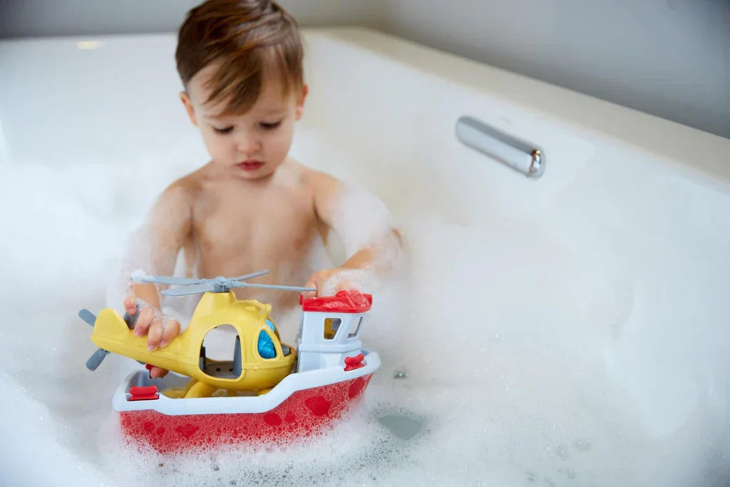 Bateau de Sauvetage et Hélicoptère – vue produit 3