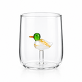 Verre avec Canard Colvert 3D
