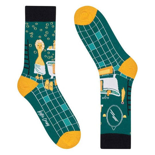 Chaussettes Canard à la Salle de Bain