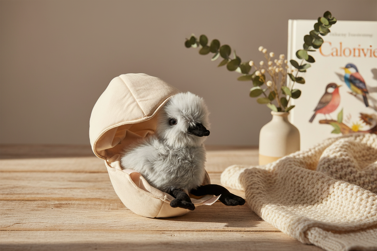 Vilain Plüsch kleines Entenei