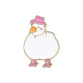 Pin's Canard Blanc Cowgirl