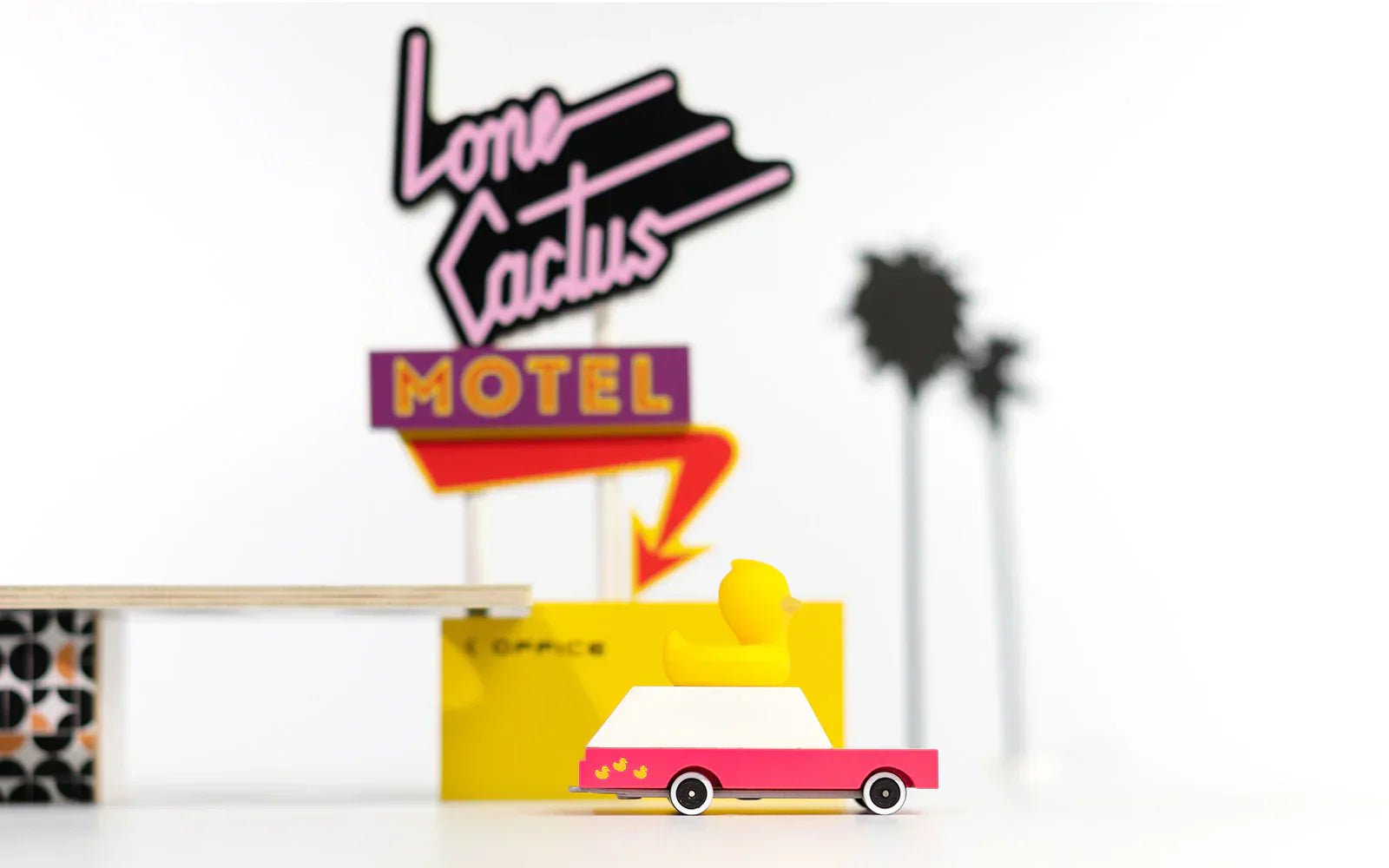 Candycar World Holzauto – Gelbe Ente