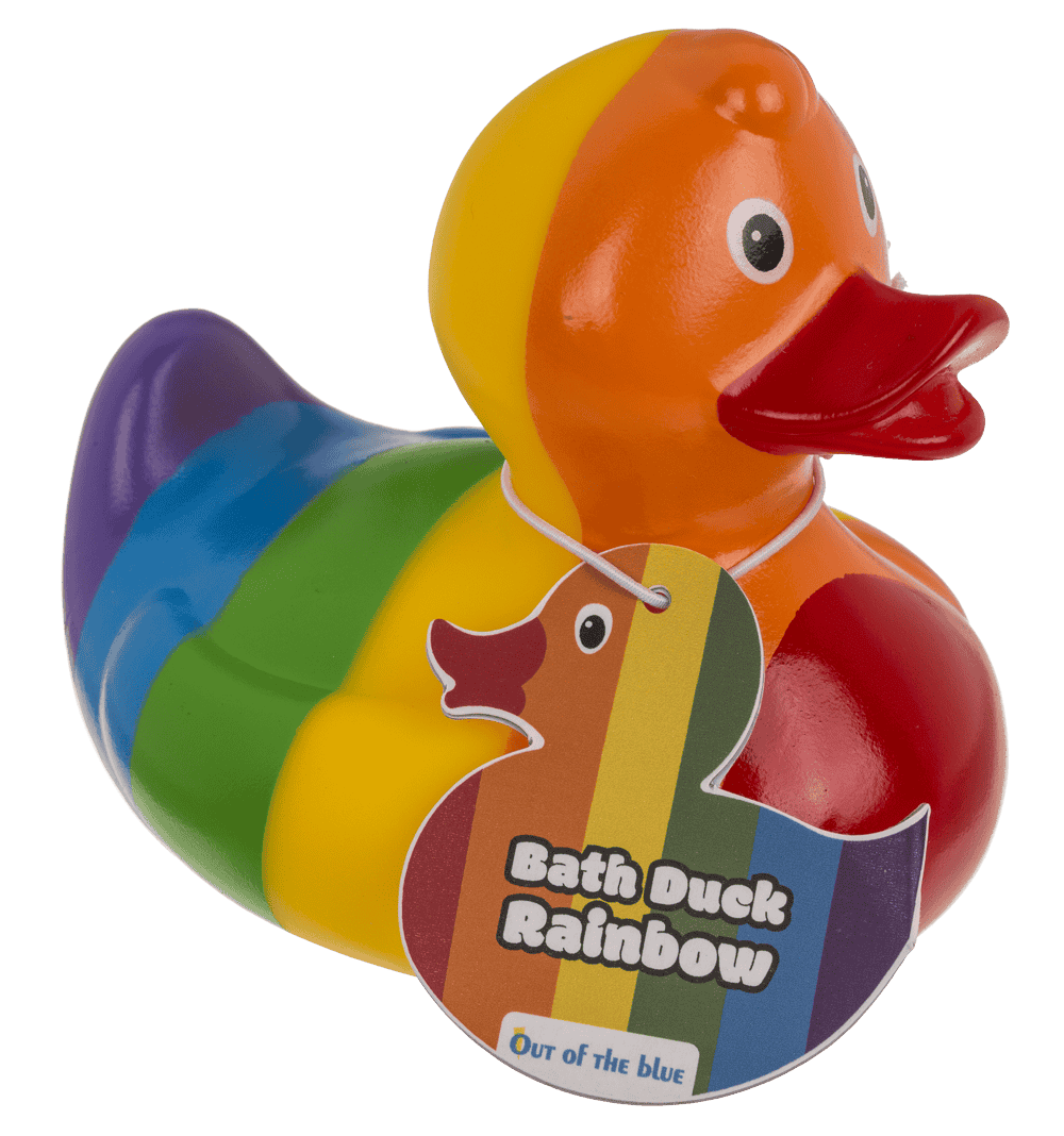 Arc-en-ciel canard couineur – env. 10 cm – vue 2