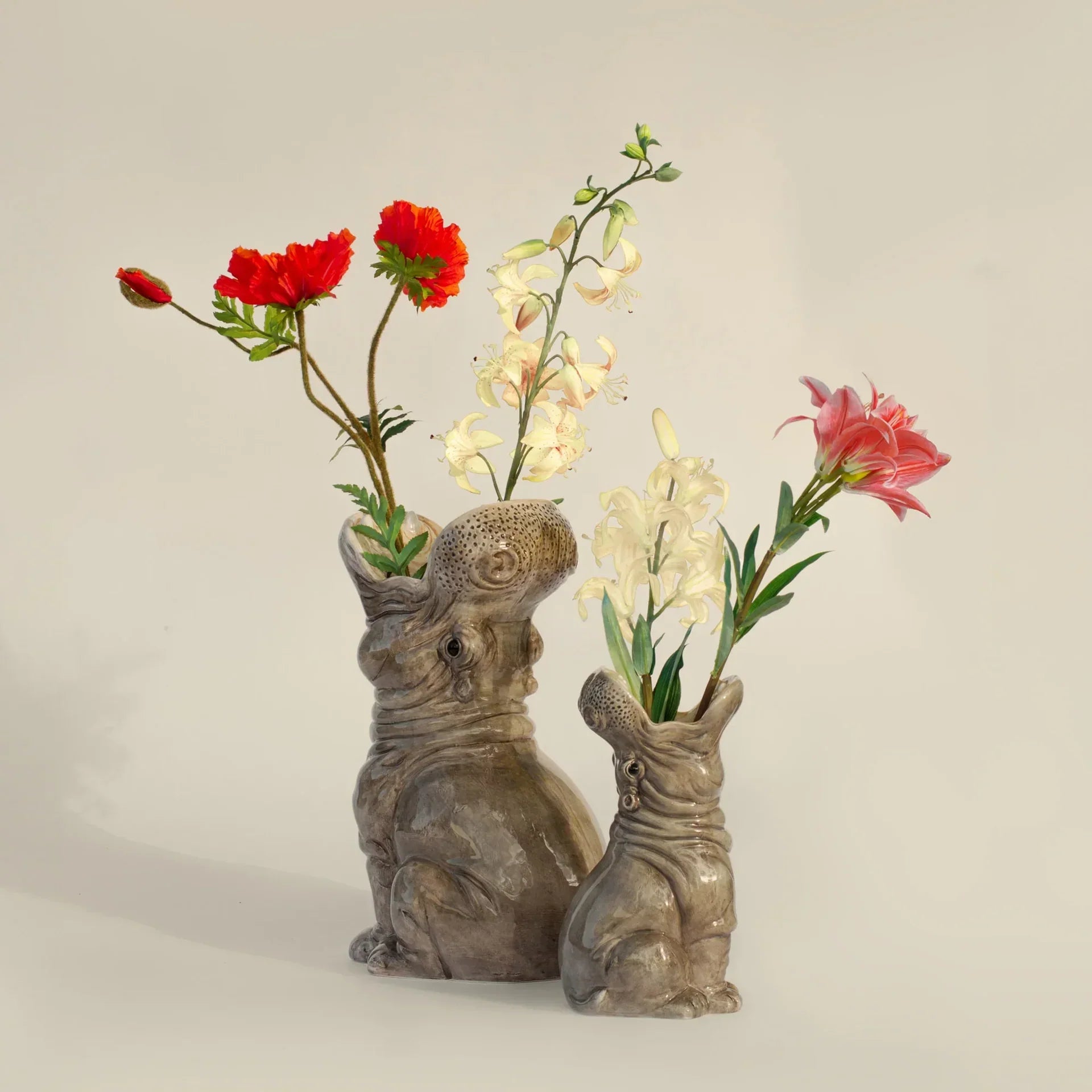 Große Vase Nilpferd Hungry Hippos