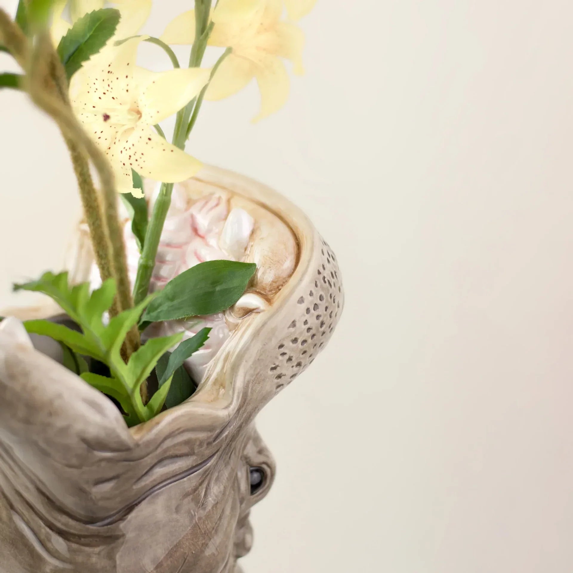 Große Vase Nilpferd Hungry Hippos