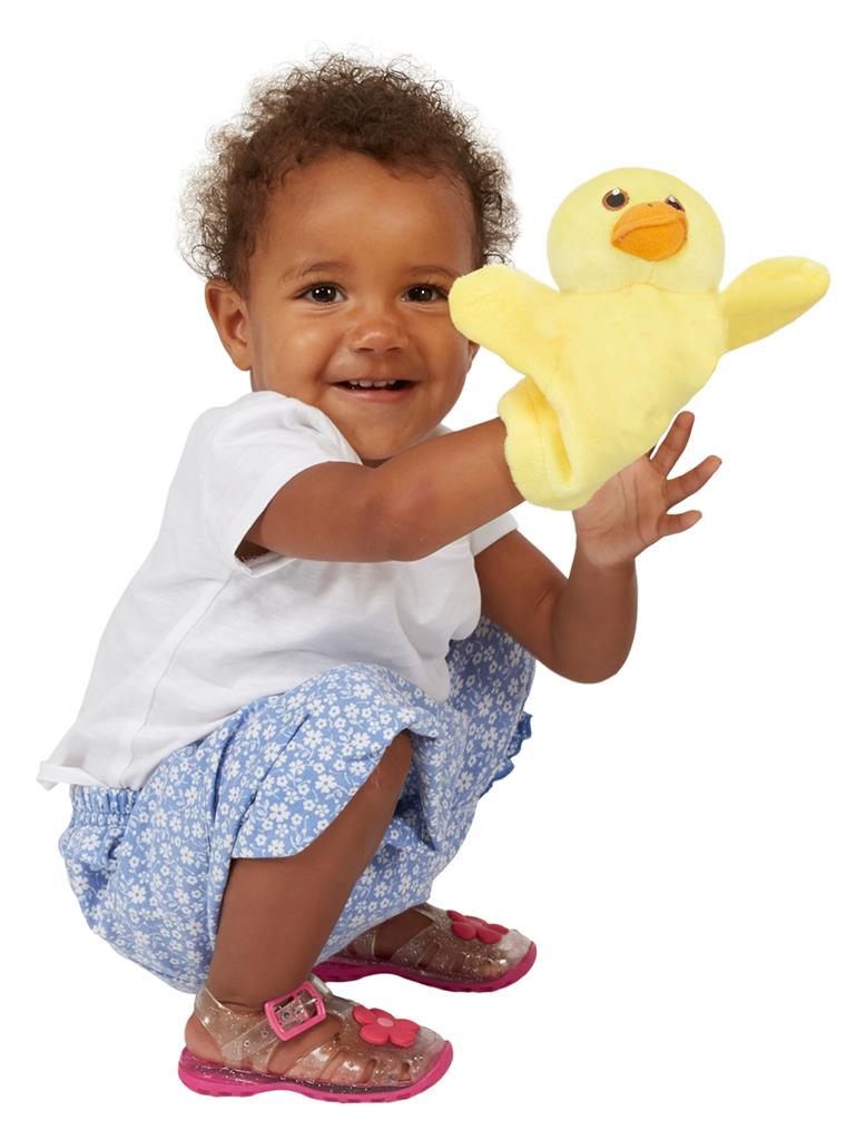 Meine erste Handpuppe – Ente