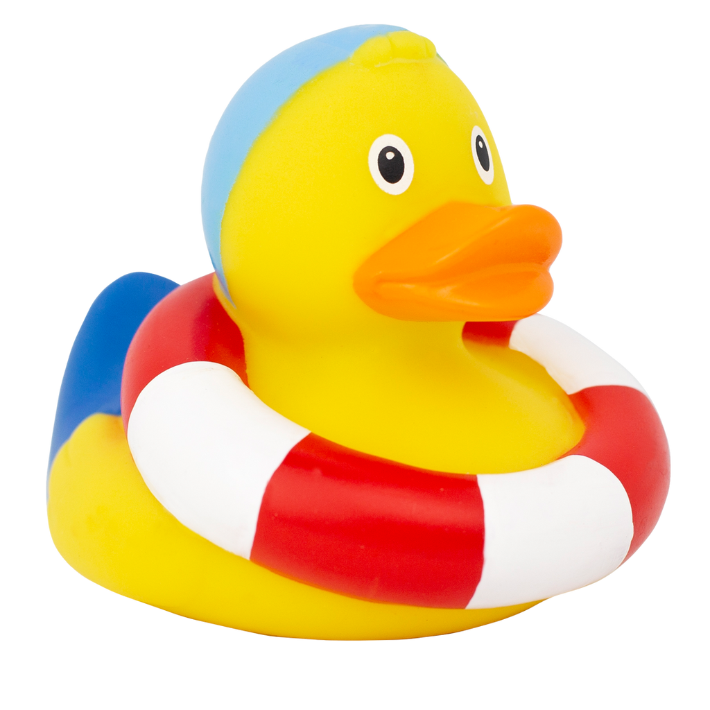 Schwimmende Ente