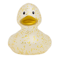 Canard Classique Or à Paillettes Lilalu | Canard de bain confettis dorés