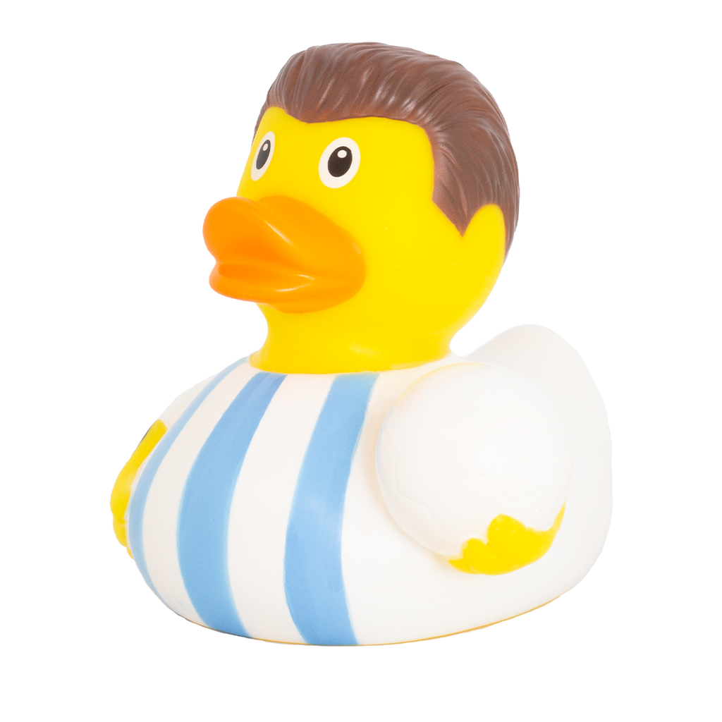 Weiße Stern-Fußball-Ente