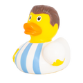Weiße Stern-Fußball-Ente