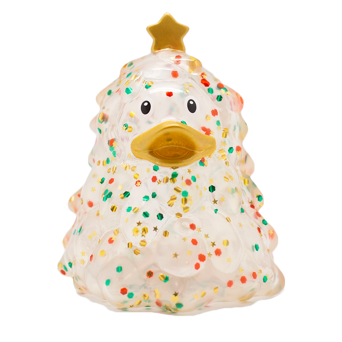 Ente Weihnachtsbaum Glitzer