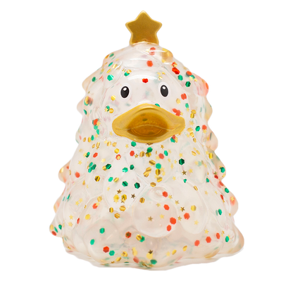 Canard Sapin de Noël Paillettes