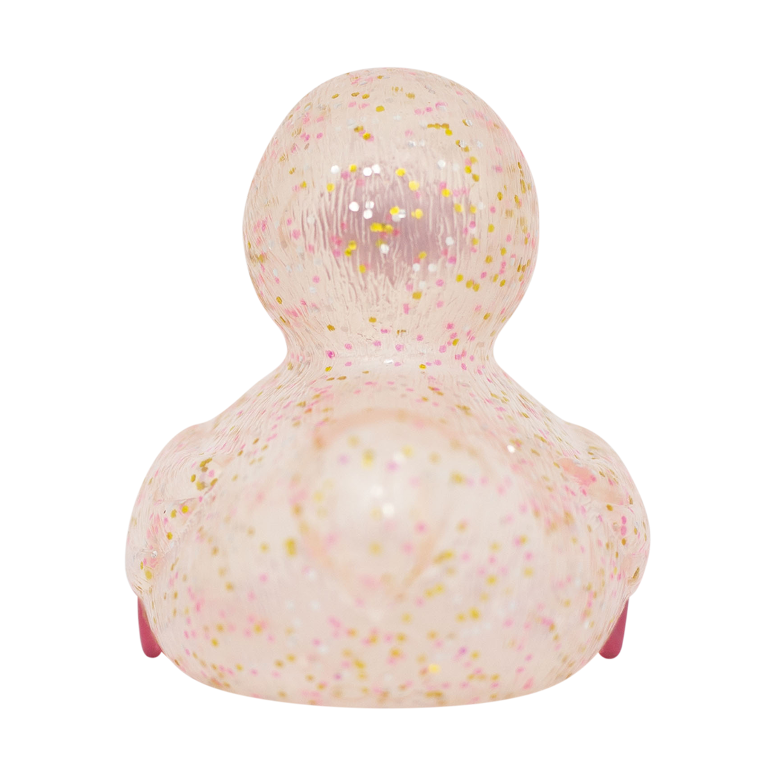 Glitzernde rosa Flamingo-Ente
