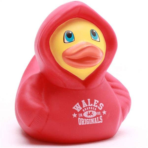 Wales Duck Hoodie - Rot