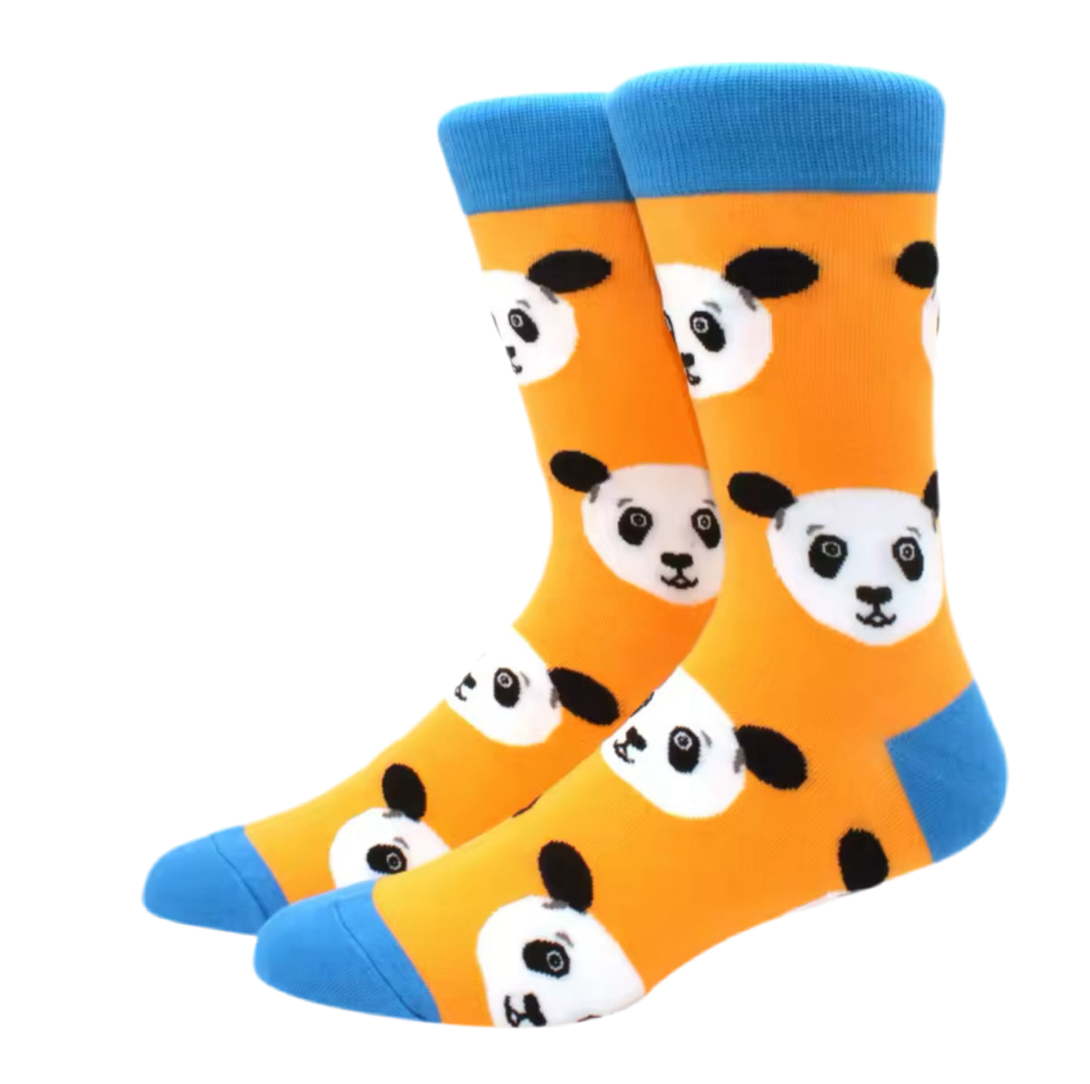 Chaussettes Oranges Pandas