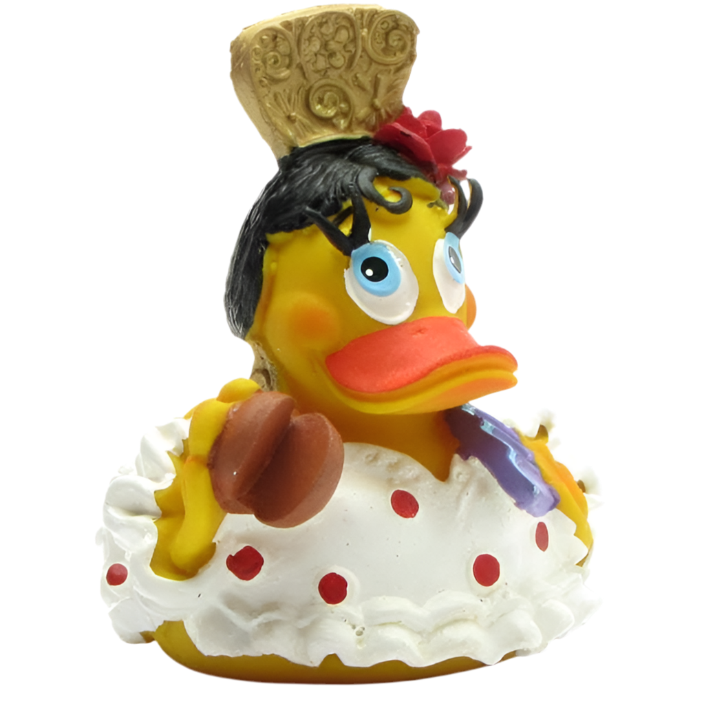 Flamenco Duck - White