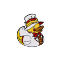 Crowned Gentleman Yellow Duck Pin
