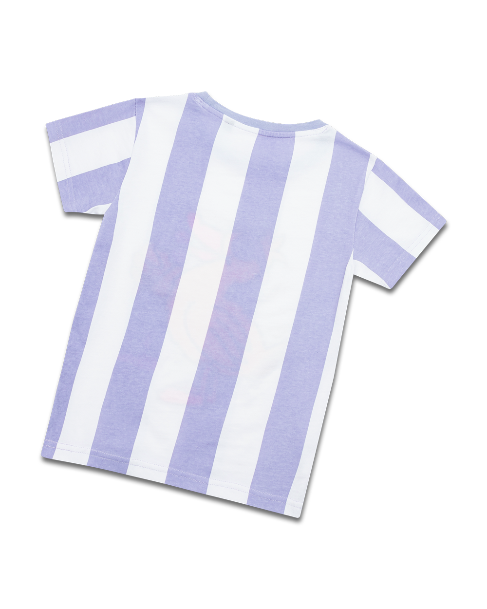 Flida die Ente mit Eiscreme – Gestreiftes T-Shirt für Kinder