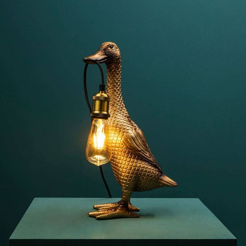 Lampe de table Canard « Son of a Duck » Or